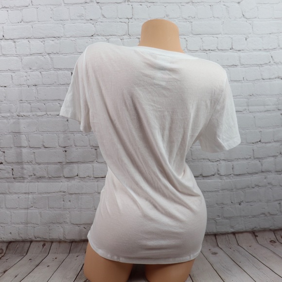 VS PINK bling rhinestone Logo Short Sleeve Tee - Picture 7 of 7